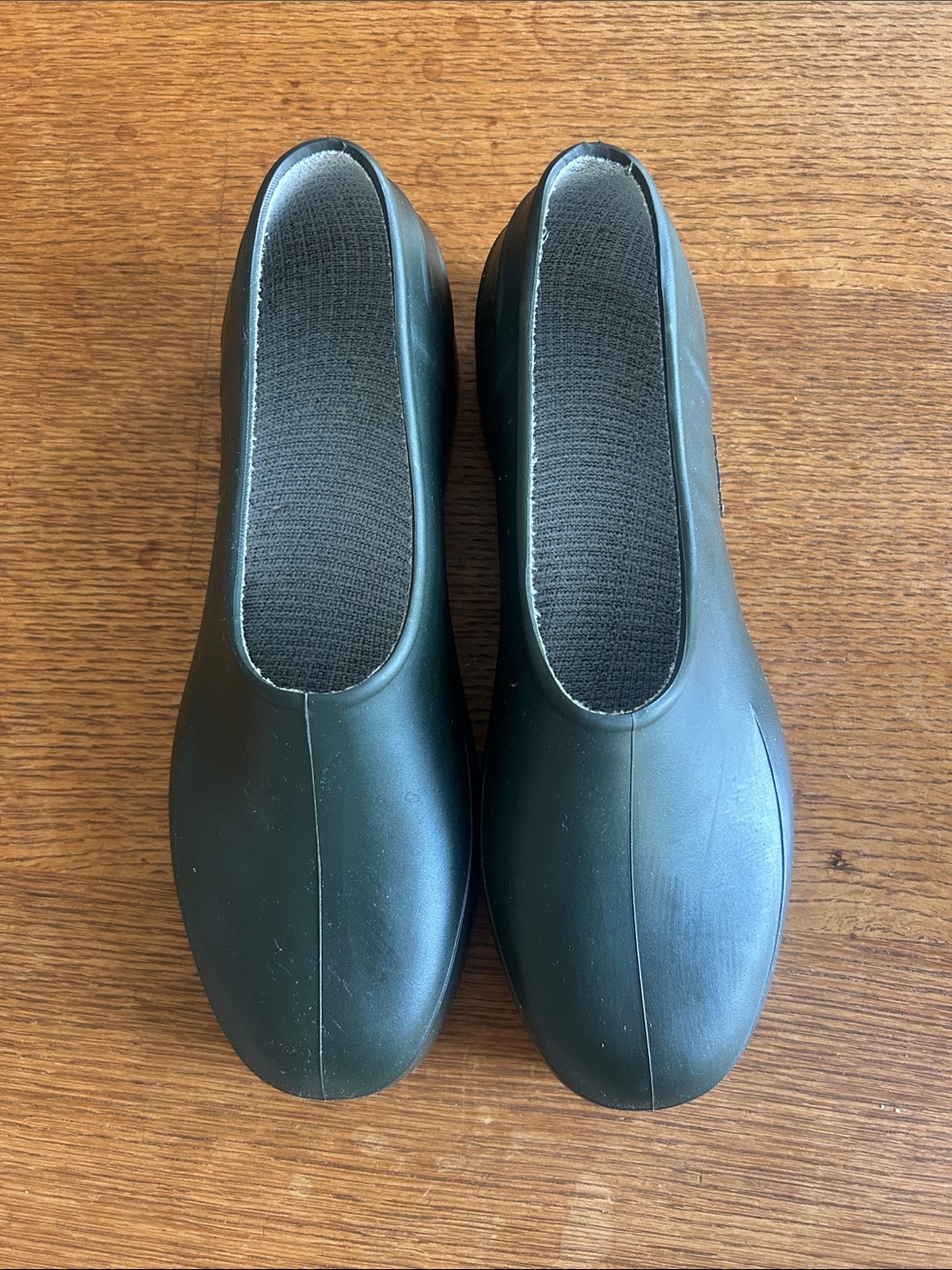 Women’s Plastica Slip-On Waterproof Garden/Work Shoes - Dark Green 10/40